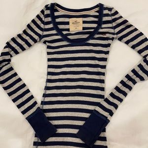 Rib-knit Long Sleeve